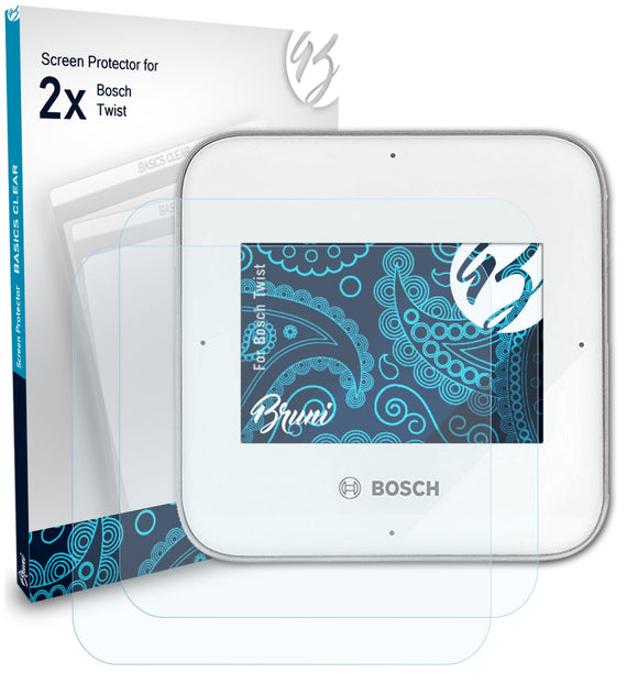 Bruni Basics-Clear Displayschutzfolie für Bosch Twist