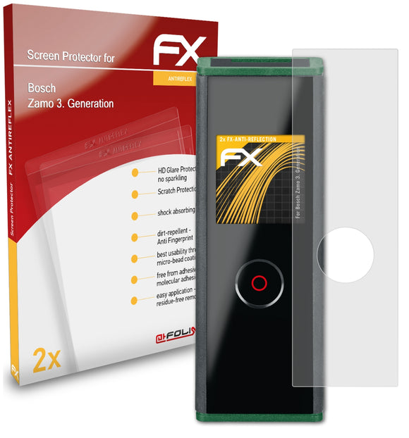 atFoliX FX-Antireflex Displayschutzfolie für Bosch Zamo (3. Generation)