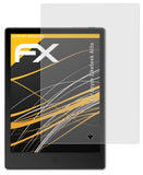 Panzerfolie atFoliX kompatibel mit Boyue Likebook Alita, entspiegelnde und stoßdämpfende FX (2X)