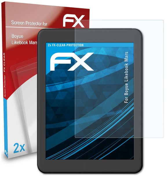 atFoliX FX-Clear Schutzfolie für Boyue Likebook Mars
