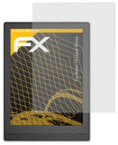 Panzerfolie atFoliX kompatibel mit Boyue Likebook Mimas, entspiegelnde und stoßdämpfende FX (2X)