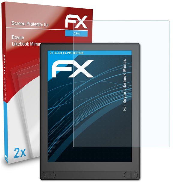 atFoliX FX-Clear Schutzfolie für Boyue Likebook Mimas