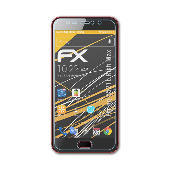 atFoliX FX-Antireflex Displayschutzfolie für bq 5521L Rich Max
