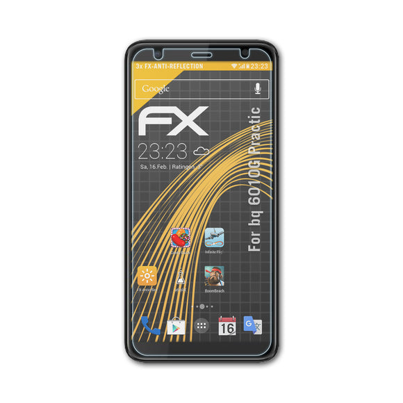 atFoliX FX-Antireflex Displayschutzfolie für bq 6010G Practic
