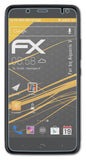 Panzerfolie atFoliX kompatibel mit bq Aquaris V, entspiegelnde und stoßdämpfende FX (3X)
