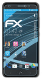 Schutzfolie atFoliX kompatibel mit bq Aquaris X, ultraklare FX (3X)