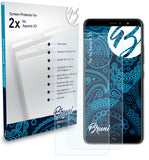 Bruni Basics-Clear Displayschutzfolie für bq Aquaris X2