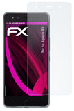 Glasfolie atFoliX kompatibel mit bq Aquaris X5, 9H Hybrid-Glass FX