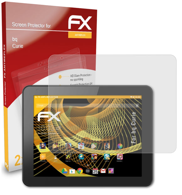 atFoliX FX-Antireflex Displayschutzfolie für bq Curie