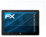 Schutzfolie atFoliX kompatibel mit bq Tesla 2 W8 / W10, ultraklare FX (2X)