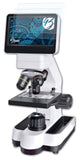 Schutzfolie Bruni kompatibel mit Bresser LCD-Microscope Touch 40-1400x 4.3 Inch, glasklare (2X)