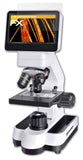 Panzerfolie atFoliX kompatibel mit Bresser Touch LCD Mikroskop, entspiegelnde und stoßdämpfende FX (2X)