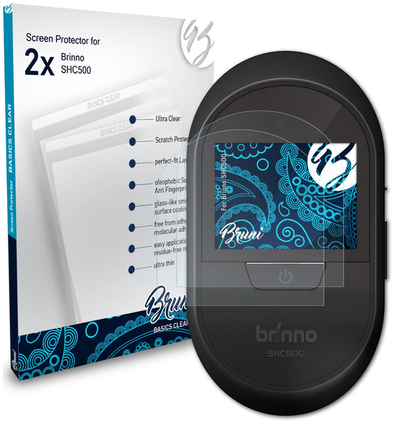 Bruni Basics-Clear Displayschutzfolie für Brinno SHC500