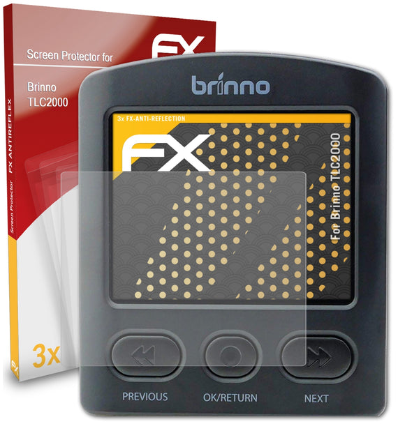 atFoliX FX-Antireflex Displayschutzfolie für Brinno TLC2000