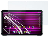 Glasfolie atFoliX kompatibel mit Brondi Amico Tablet, 9H Hybrid-Glass FX