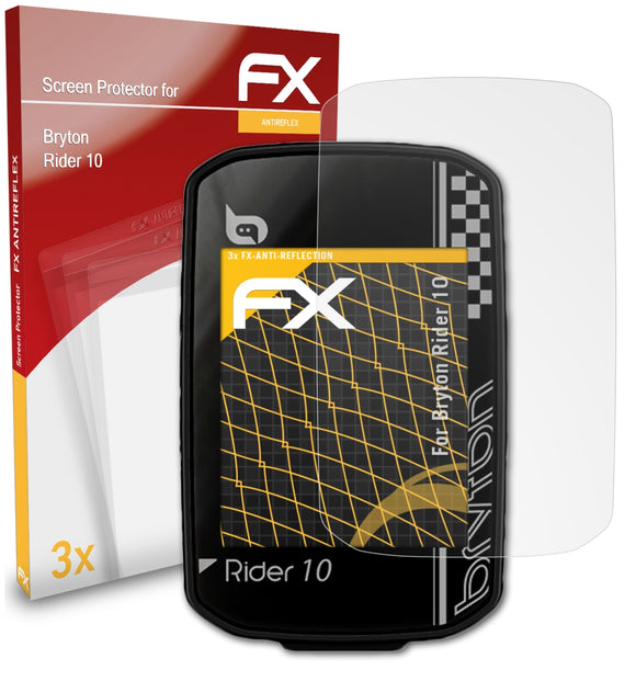 atFoliX FX-Antireflex Displayschutzfolie für Bryton Rider 10