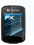 Schutzfolie atFoliX kompatibel mit Bryton Rider 15, ultraklare FX (3X)