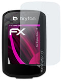Glasfolie atFoliX kompatibel mit Bryton Rider 15, 9H Hybrid-Glass FX