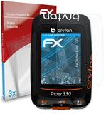 atFoliX FX-Clear Schutzfolie für Bryton Rider 330