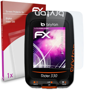 atFoliX FX-Hybrid-Glass Panzerglasfolie für Bryton Rider 330