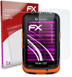 atFoliX FX-Hybrid-Glass Panzerglasfolie für Bryton Rider 530