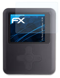 Schutzfolie atFoliX kompatibel mit BtopLLC MP3 Player 16 GB, ultraklare FX (3X)