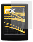 Panzerfolie atFoliX kompatibel mit Bury CC 9060 Plus, entspiegelnde und stoßdämpfende FX (3X)