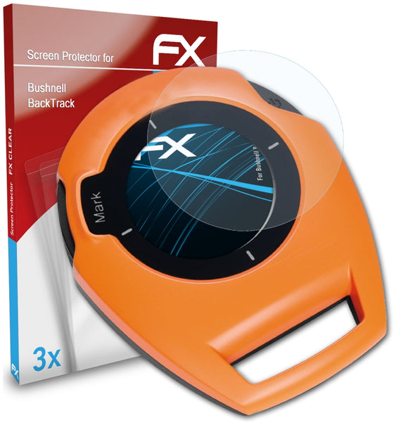 atFoliX FX-Clear Schutzfolie für Bushnell BackTrack