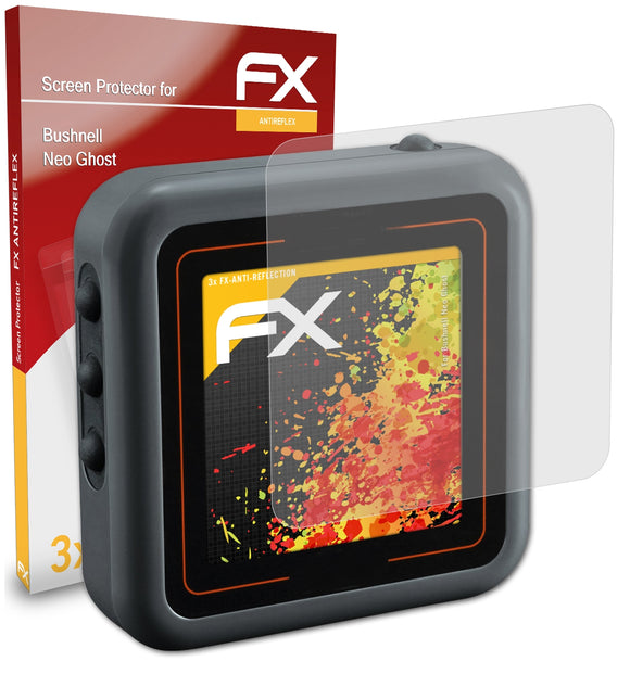atFoliX FX-Antireflex Displayschutzfolie für Bushnell Neo Ghost