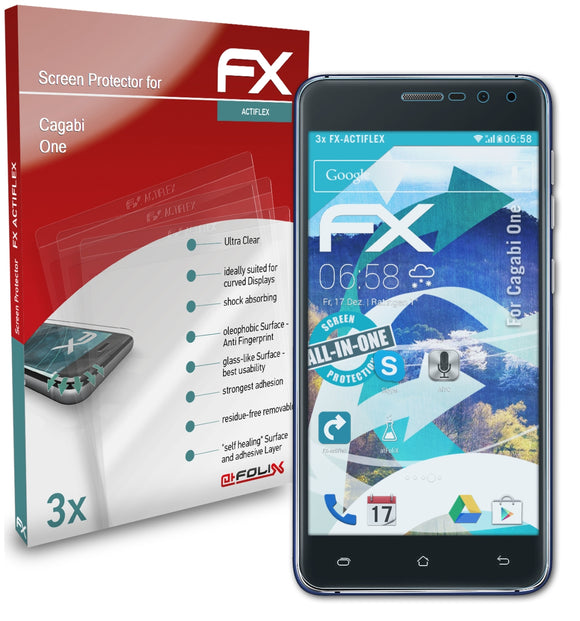 atFoliX FX-ActiFleX Displayschutzfolie für Cagabi One