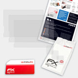 Lieferumfang von Campark ACT76-UK FX-Antireflex Displayschutzfolie, Montage Zubehör inklusive