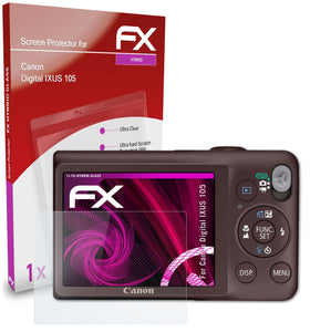 atFoliX FX-Hybrid-Glass Panzerglasfolie für Canon Digital IXUS 105