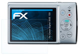 Schutzfolie atFoliX kompatibel mit Canon Digital IXUS 155 / PowerShot ELPH 150 IS, ultraklare FX (3X)