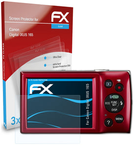 atFoliX FX-Clear Schutzfolie für Canon Digital IXUS 165