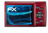 Schutzfolie atFoliX kompatibel mit Canon Digital IXUS 180 / 182 / PowerShot ELPH 190 IS, ultraklare FX (3X)