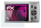 Glasfolie atFoliX kompatibel mit Canon Digital IXUS 190, 9H Hybrid-Glass FX