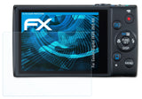 Schutzfolie atFoliX kompatibel mit Canon Digital IXUS 265 HS / PowerShot ELPH 340 HS, ultraklare FX (3X)