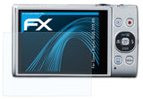 Schutzfolie atFoliX kompatibel mit Canon Digital IXUS 275 HS, ultraklare FX (3X)