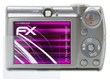 Glasfolie atFoliX kompatibel mit Canon Digital IXUS 850 IS, 9H Hybrid-Glass FX