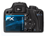 Schutzfolie atFoliX kompatibel mit Canon EOS 1000D / Rebel XS, ultraklare FX (3X)