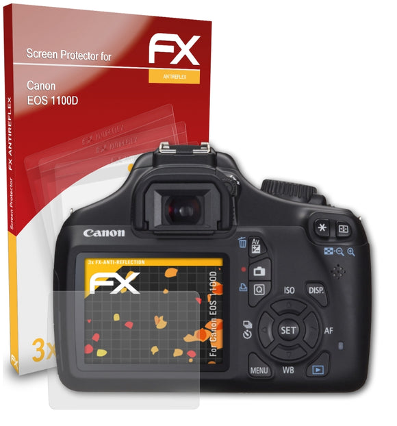 atFoliX FX-Antireflex Displayschutzfolie für Canon EOS 1100D