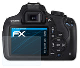 Schutzfolie atFoliX kompatibel mit Canon EOS 1200D / Rebel T5, ultraklare FX (3X)