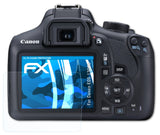 Schutzfolie atFoliX kompatibel mit Canon EOS 1300D / EOS Rebel T6, ultraklare FX (3X)