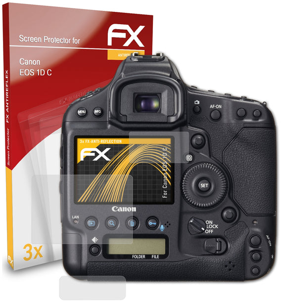 atFoliX FX-Antireflex Displayschutzfolie für Canon EOS 1D C