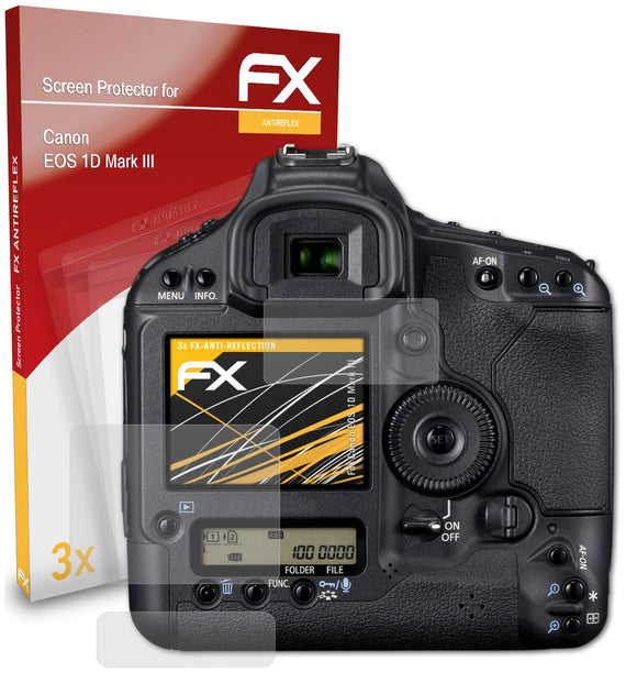 atFoliX FX-Antireflex Displayschutzfolie für Canon EOS 1D Mark III