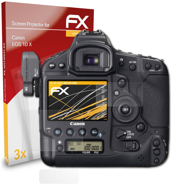 atFoliX FX-Antireflex Displayschutzfolie für Canon EOS 1D X