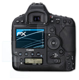 Schutzfolie atFoliX kompatibel mit Canon EOS 1D X Mark II, ultraklare FX (3er Set)