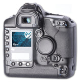 Schutzfolie Bruni kompatibel mit Canon EOS 1Ds Mark II, glasklare (2er Set)