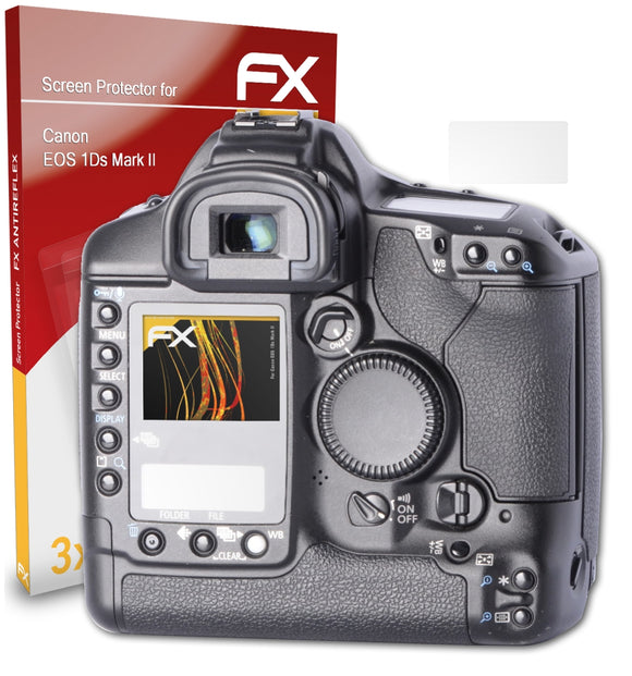atFoliX FX-Antireflex Displayschutzfolie für Canon EOS 1Ds Mark II
