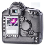 Glasfolie atFoliX kompatibel mit Canon EOS 1Ds Mark II, 9H Hybrid-Glass FX (1er Set)
